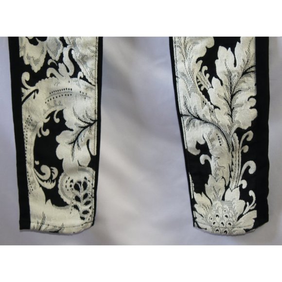 Anthro Paige Embroidered Jeans Emily Ultra Skinny - Picture 4 of 13